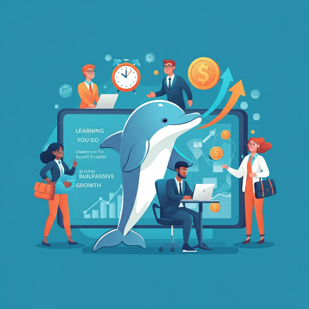 Dexter the Dolphin, showcasing the benefits of copytrading