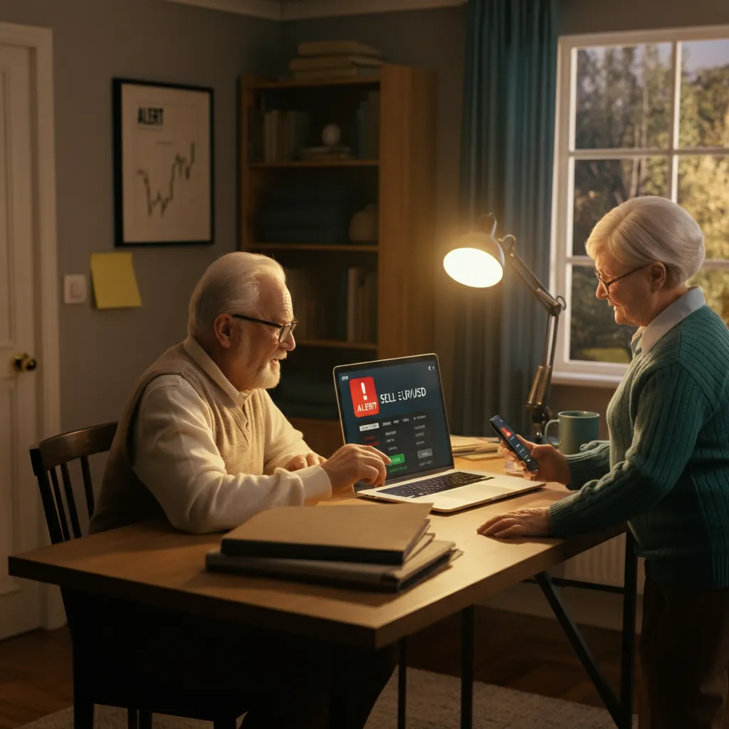 Elderly traders using Forex Drawdown Recovery EAs